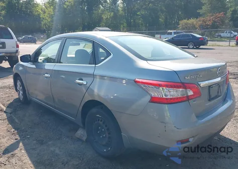 2014 Nissan Sentra S from USA, damaged, VIN 3N1AB7AP6EY329451